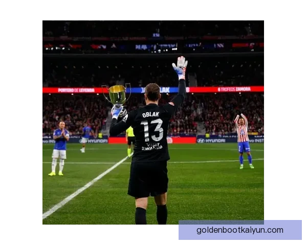 奥布拉克身披马竞1号球衣表现稳健